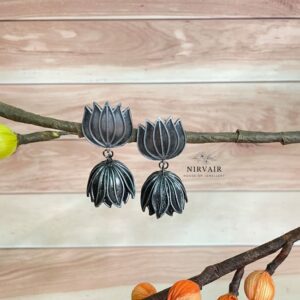 Lotus earrings